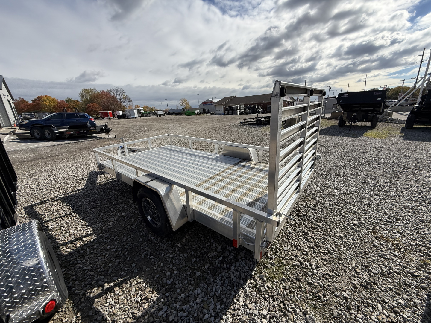 Used USED 2022 SPORT TRAILER UTILITY SPRINT-OUA612 6X12 SA (GVW:2990) ALUMINUM
