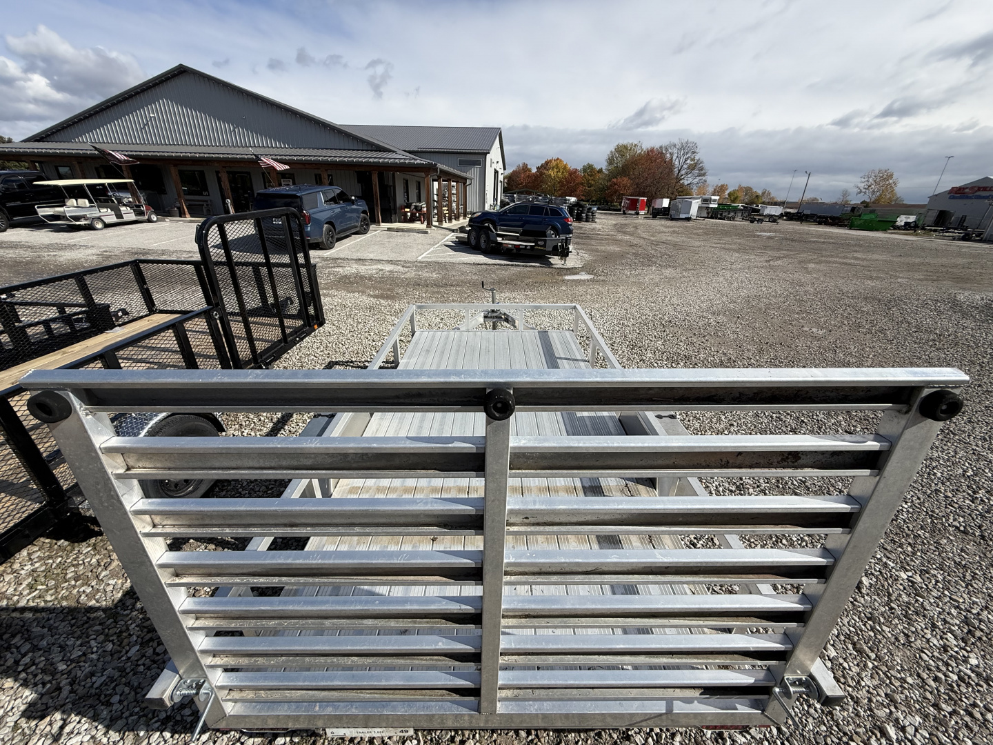 Used USED 2022 SPORT TRAILER UTILITY SPRINT-OUA612 6X12 SA (GVW:2990) ALUMINUM