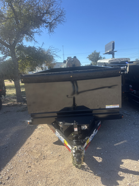 New 2026 Top Hat Trailers de14 Dump Trailer