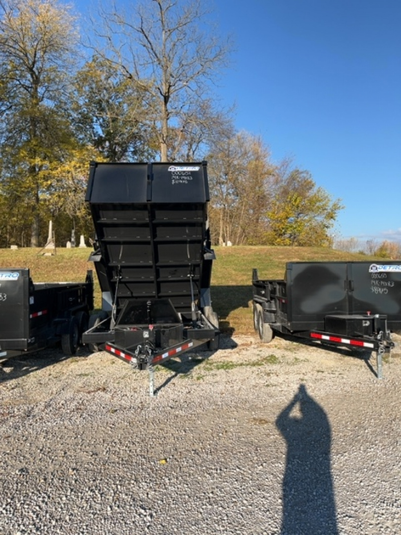 New 2025 Pratt Industries 83" x 14' 14K Dual Ram Dump Trailer