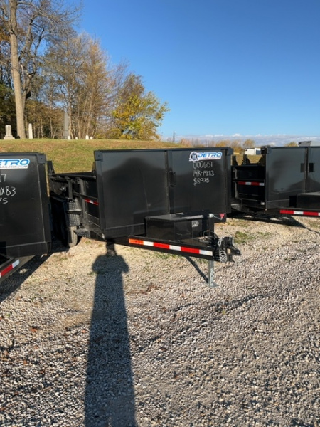 New 2025 Pratt Industries 83  x 14' 14K Dual Ram Dump Trailer