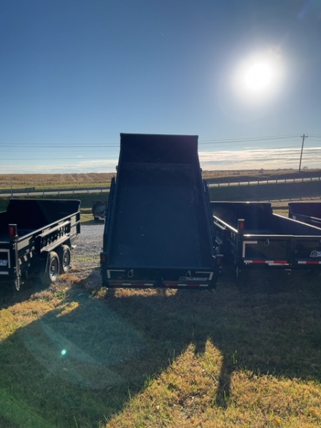 New 2025 Pratt Industries 83" x 14' 14K Dual Ram Dump Trailer