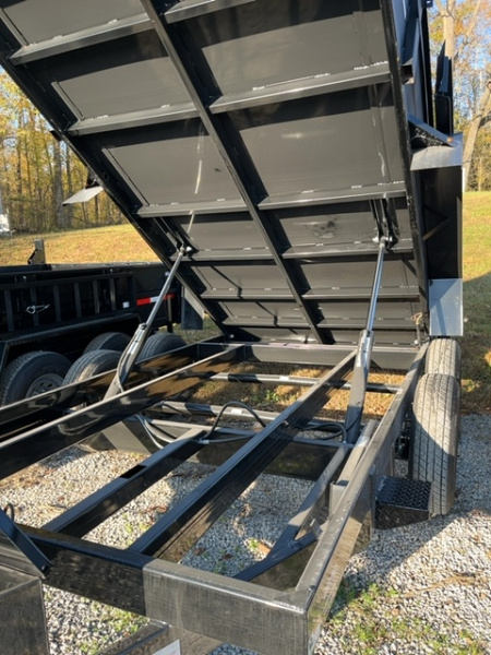 New 2025 Pratt Industries 83" x 14' 14K Dual Ram Dump Trailer