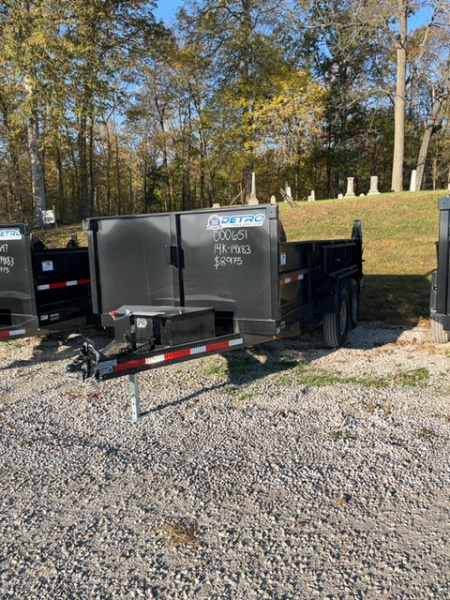 New 2025 Pratt Industries 83" x 14' 14K Dual Ram Dump Trailer