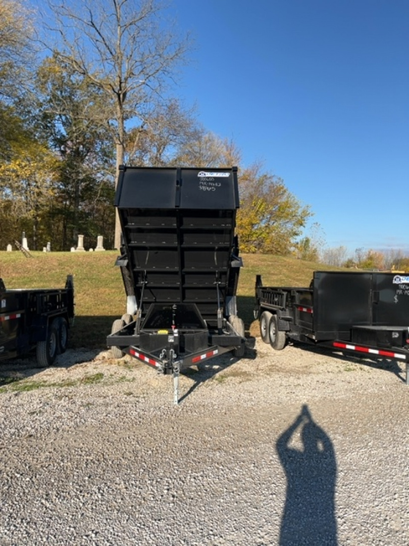 New 2025 Pratt Industries 83" x 14' 14K Dual Ram Dump Trailer