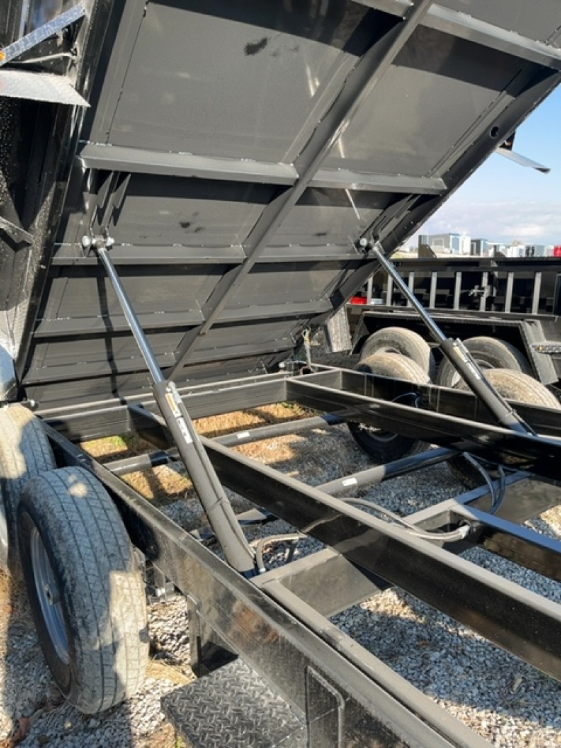 New 2025 Pratt Industries 83" x 14' 14K Dual Ram Dump Trailer