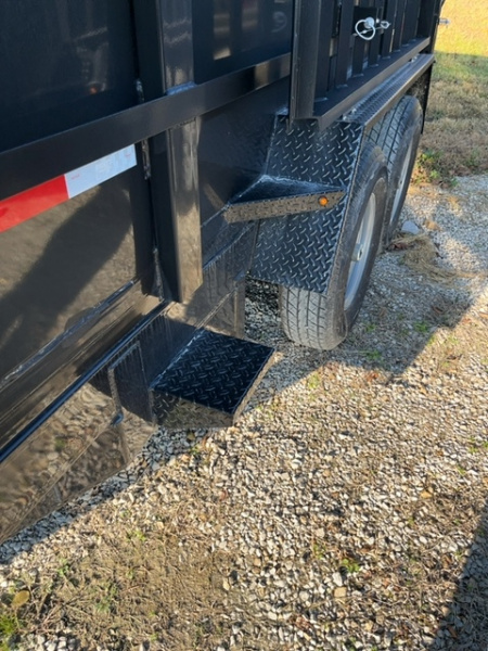 New 2025 Pratt Industries 83" x 14' 14K Dual Ram Dump Trailer