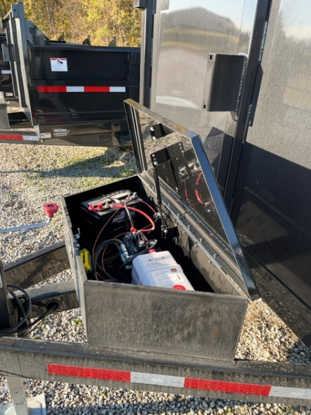 New 2025 Pratt Industries 83" x 14' 14K Dual Ram Dump Trailer