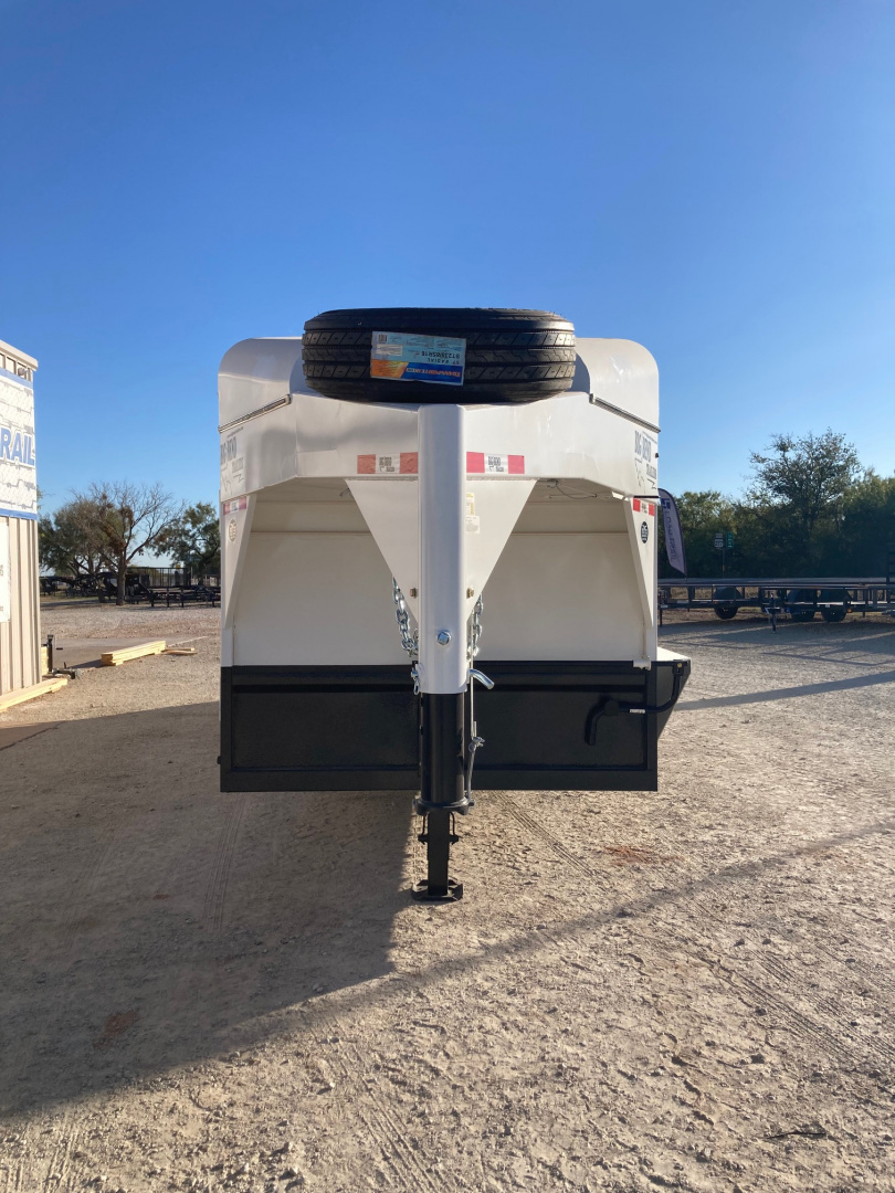 New 2026 Big Bend 24' X 6.8' Stock Trailer/ Swing/ Slider Gate