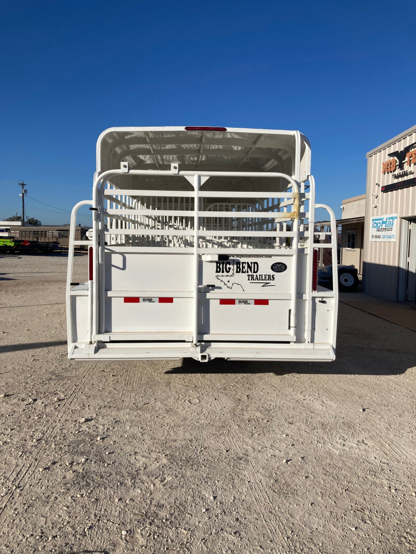 New 2026 Big Bend 24' X 6.8' Stock Trailer/ Swing/ Slider Gate