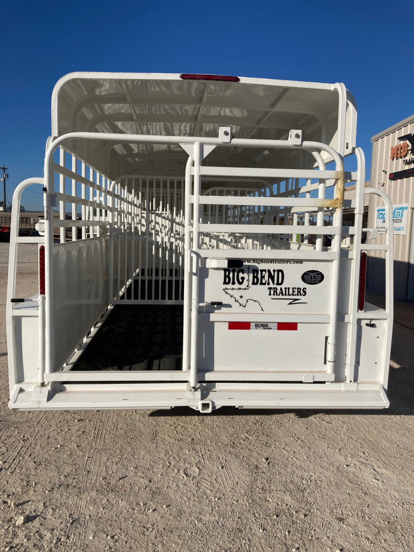 New 2026 Big Bend 24' X 6.8' Stock Trailer/ Swing/ Slider Gate