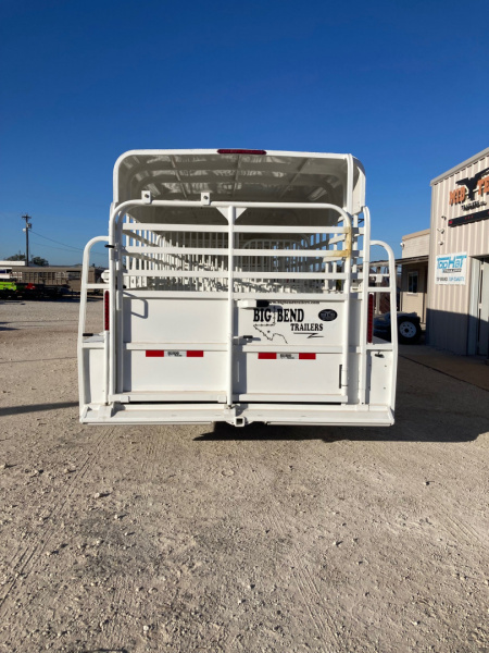 New 2026 Big Bend 24' X 6.8' Stock Trailer/ Swing/ Slider Gate