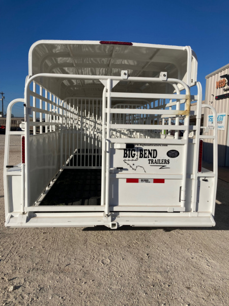 New 2026 Big Bend 24' X 6.8' Stock Trailer/ Swing/ Slider Gate