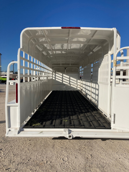 New 2026 Big Bend 24' X 6.8' Stock Trailer/ Swing/ Slider Gate