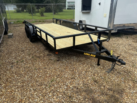 New 2026 Long Run Trailers 7x18 Pipetop Utility Trailer