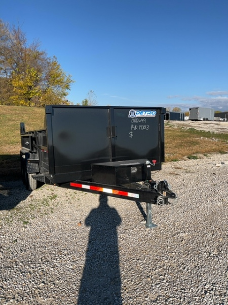 New 2025 Pratt Industries 83  x 14' 14K Dual Ram Dump Trailer