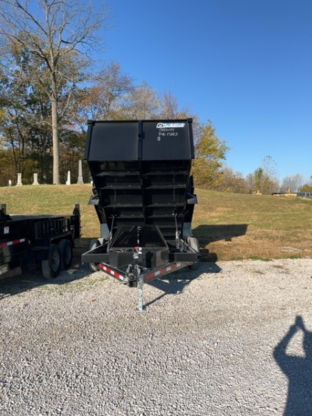 New 2025 Pratt Industries 83" x 14' 14K Dual Ram Dump Trailer