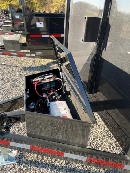 New 2025 Pratt Industries 83" x 14' 14K Dual Ram Dump Trailer