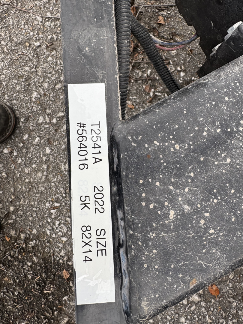 Used 2022 H&H 82x14 5k Utility Trailer