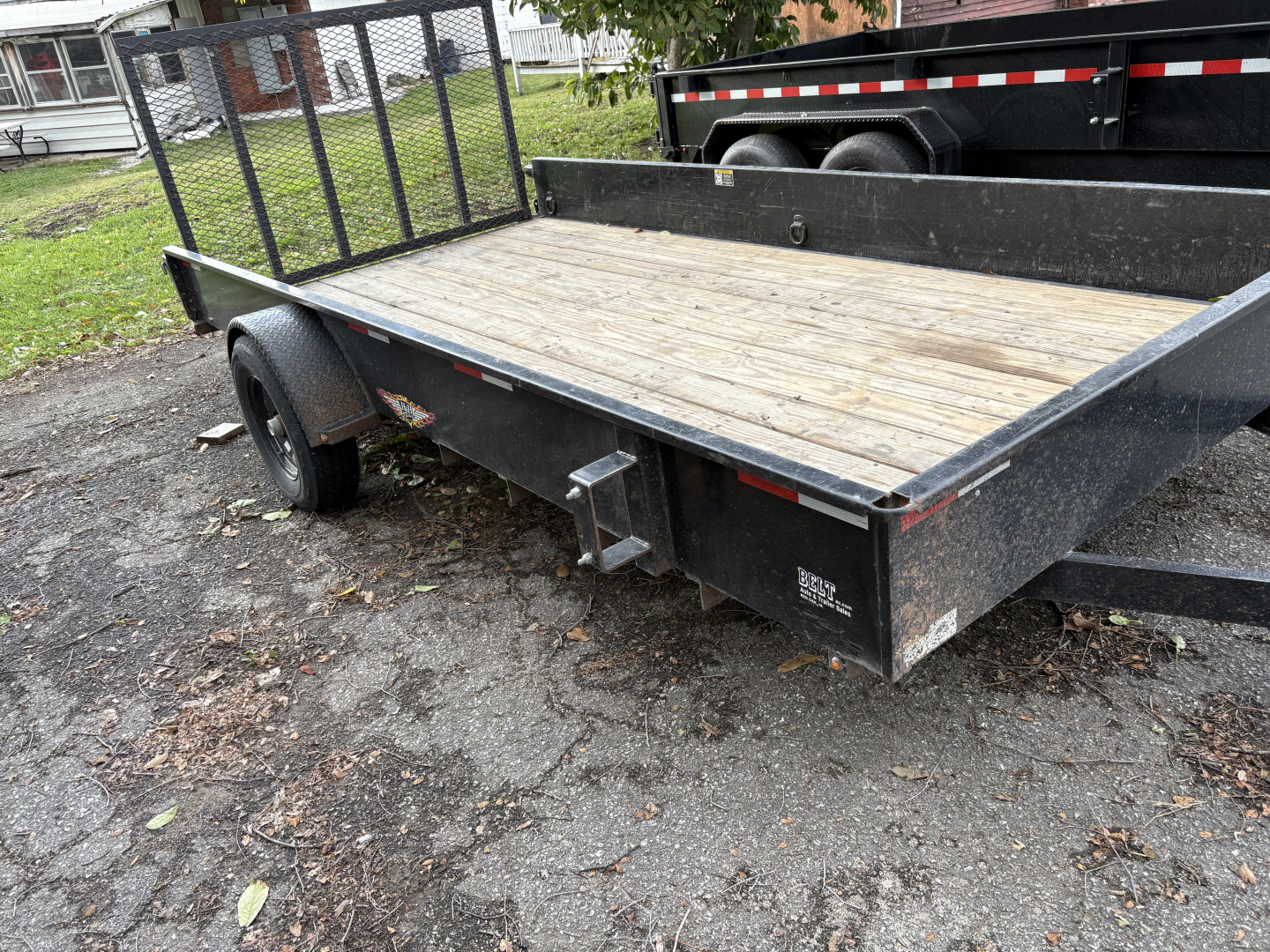 Used 2022 H&H 82x14 5k Utility Trailer