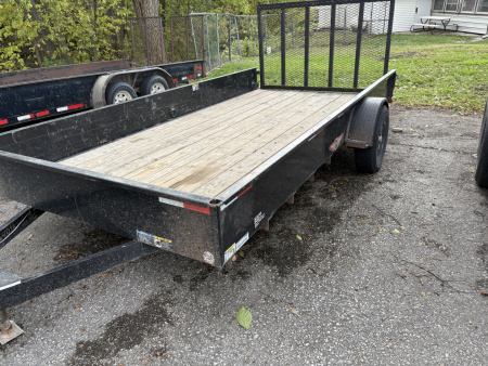 Used 2022 H&H 82x14 5k Utility Trailer