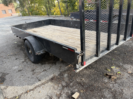 Used 2022 H&H 82x14 5k Utility Trailer