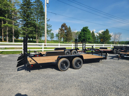 New 2026 BWISE EH10 82x20 10K Tandem Axle Equipment Trailer