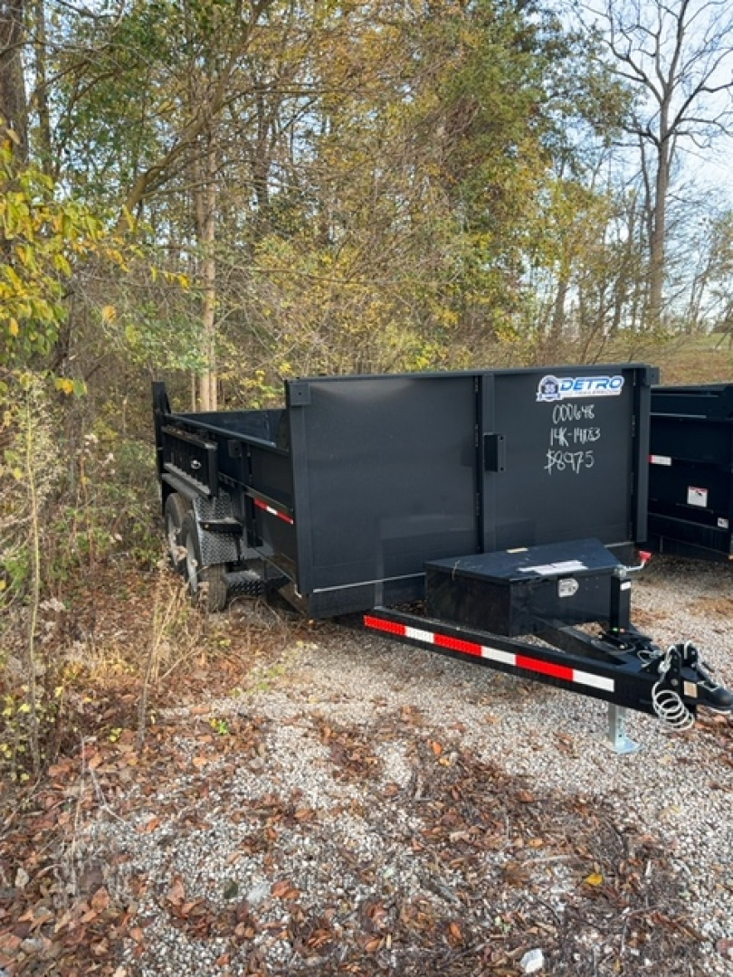 New 2025 Pratt Industries 83" x 14' 14K Dual Ram Dump Trailer