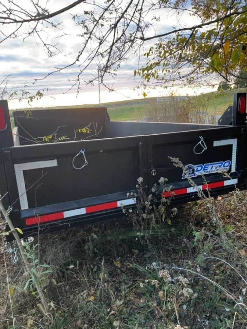 New 2025 Pratt Industries 83" x 14' 14K Dual Ram Dump Trailer