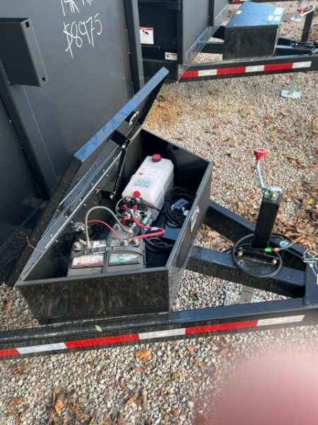 New 2025 Pratt Industries 83" x 14' 14K Dual Ram Dump Trailer