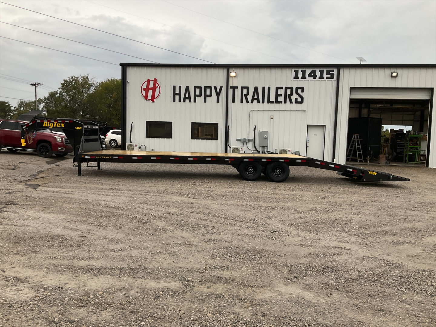 New 2026 Big Tex 102"x30' GN Tandem Axle Flatbed – 14GN