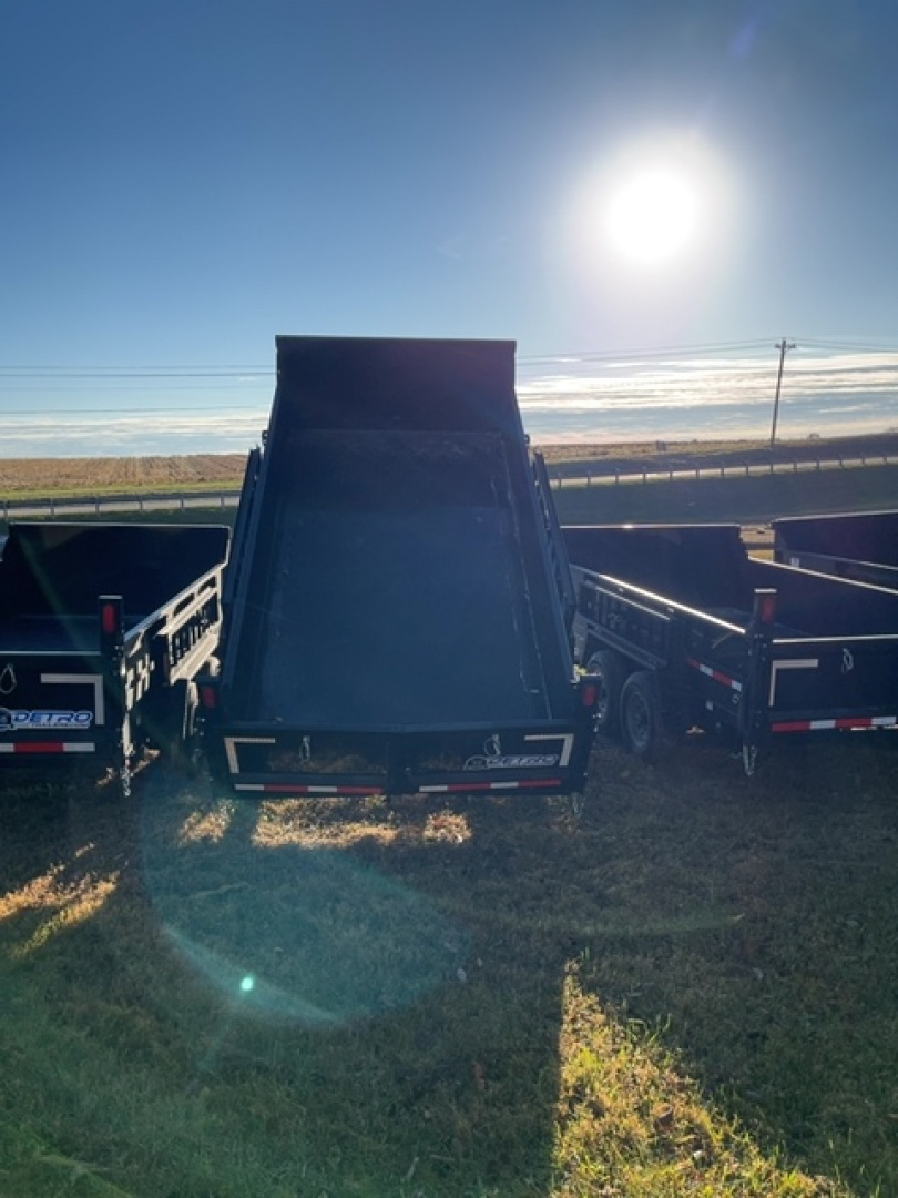 New 2025 Pratt Industries 83" x 14' 14K Dual Ram Dump Trailer
