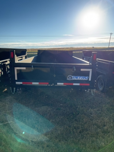 New 2025 Pratt Industries 83" x 14' 14K Dual Ram Dump Trailer