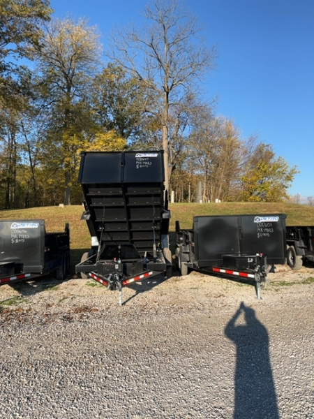 New 2025 Pratt Industries 83" x 14' 14K Dual Ram Dump Trailer