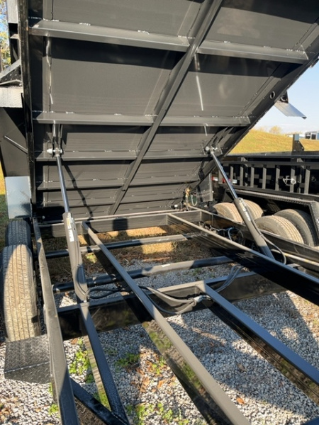 New 2025 Pratt Industries 83" x 14' 14K Dual Ram Dump Trailer