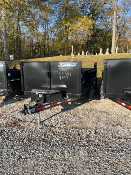 New 2025 Pratt Industries 83" x 14' 14K Dual Ram Dump Trailer