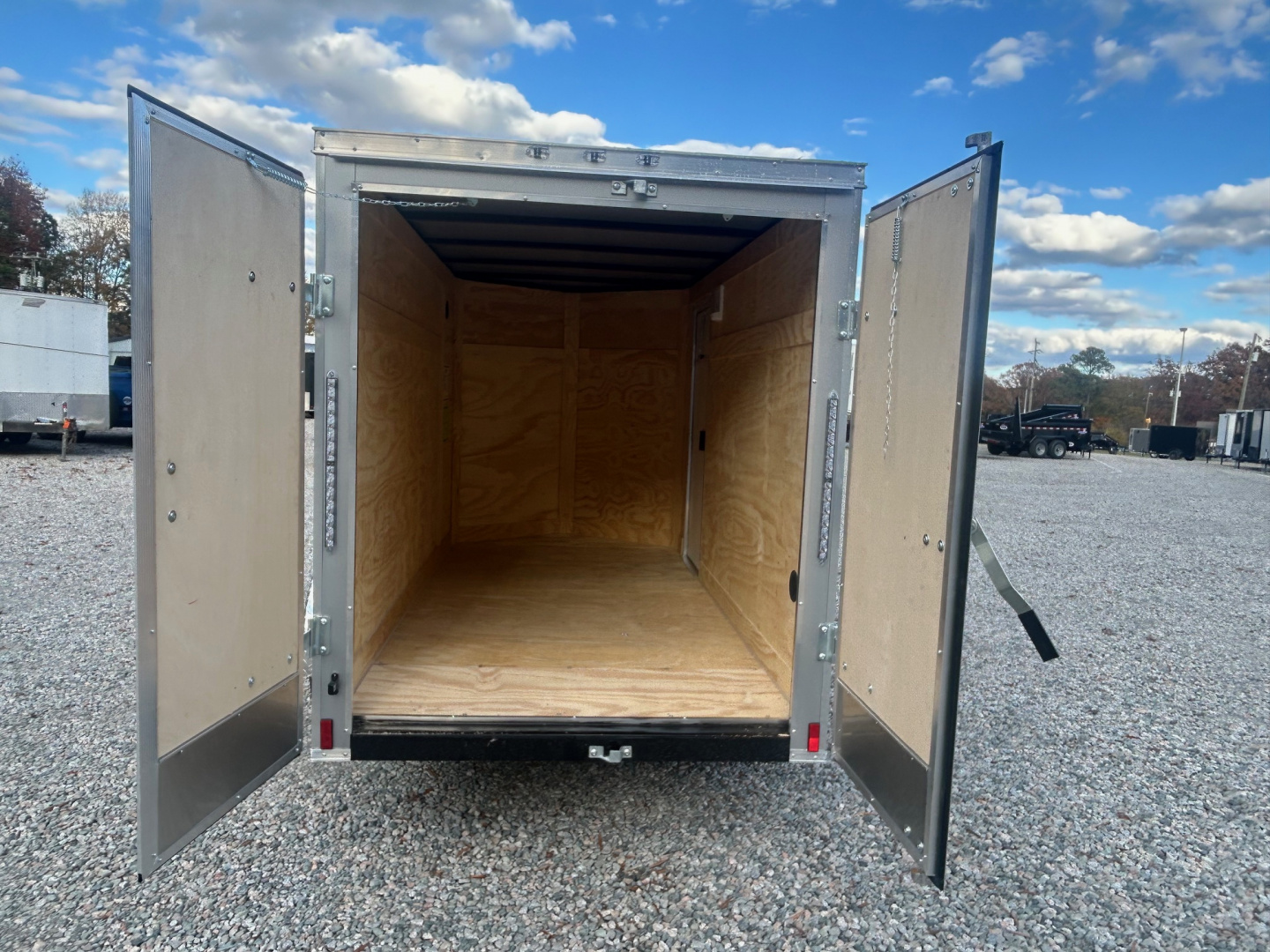 New 2026 Anvil 5X10 w/ Extra Height & Double Rear Doors Cargo / Enclosed Trailer