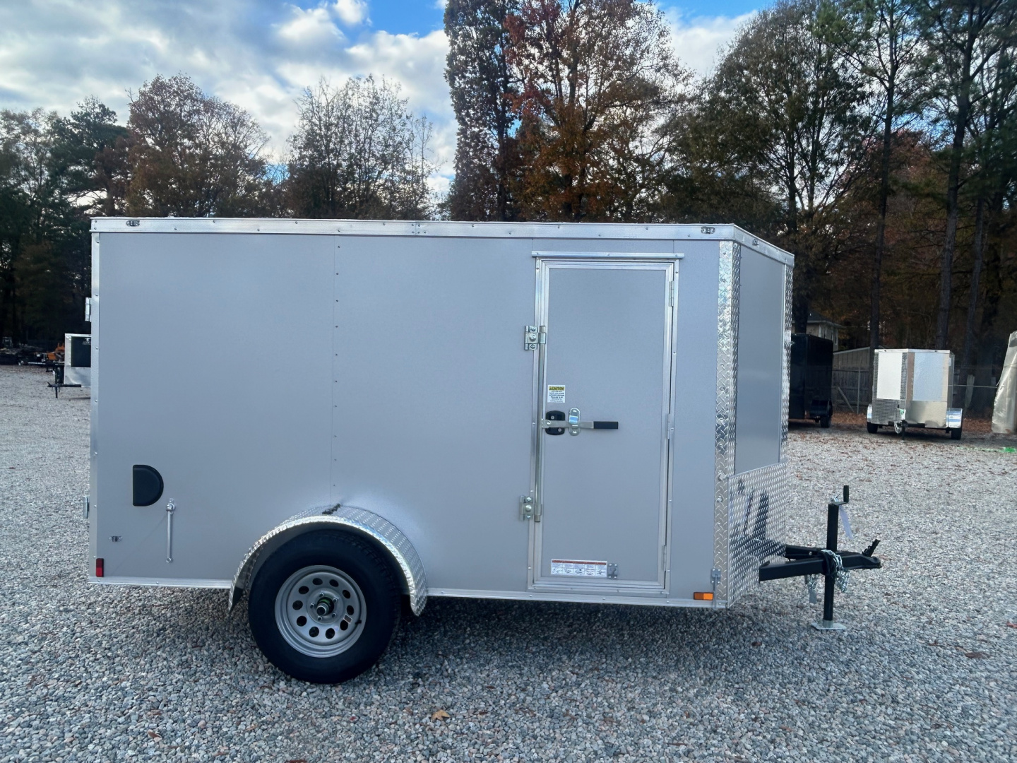 New 2026 Anvil 5X10 w/ Extra Height & Double Rear Doors Cargo / Enclosed Trailer