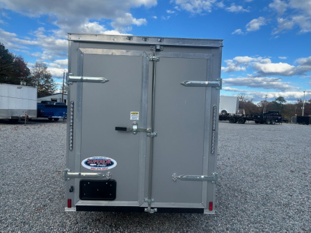 New 2026 Anvil 5X10 w/ Extra Height & Double Rear Doors Cargo / Enclosed Trailer