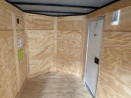 New 2026 Anvil 5X10 w/ Extra Height & Double Rear Doors Cargo / Enclosed Trailer