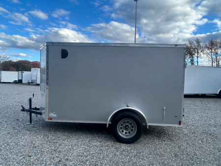 New 2026 Anvil 5X10 w/ Extra Height & Double Rear Doors Cargo / Enclosed Trailer