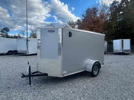New 2026 Anvil 5X10 w/ Extra Height & Double Rear Doors Cargo / Enclosed Trailer