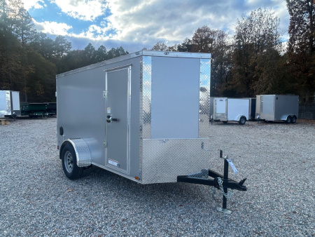 New 2026 Anvil 5X10 w/ Extra Height & Double Rear Doors Cargo / Enclosed Trailer