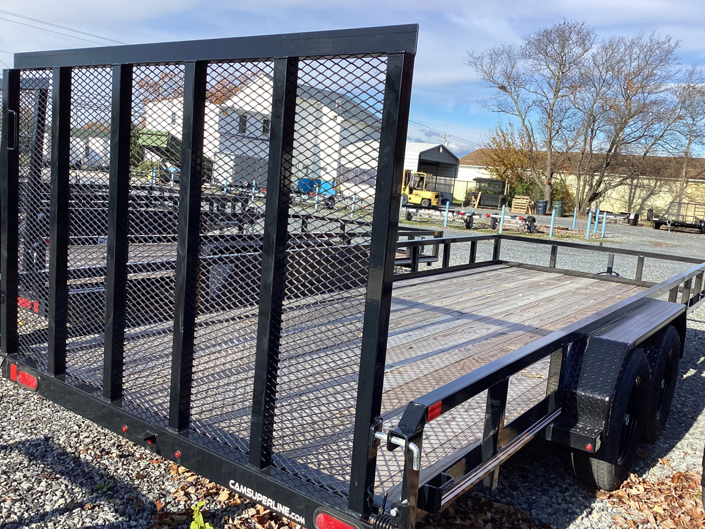 New 2025 Cam Superline 7X18TA-UT-7K GVWR Utility Trailer