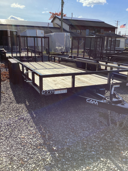 New 2025 Cam Superline 7X18TA-UT-7K GVWR Utility Trailer