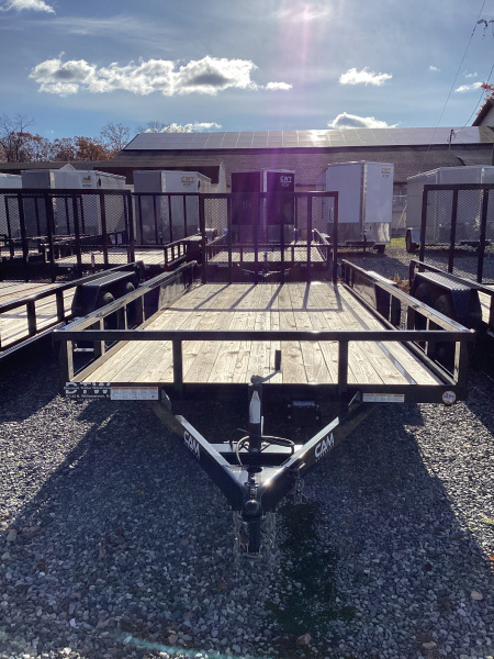 New 2025 Cam Superline 7X18TA-UT-7K GVWR Utility Trailer