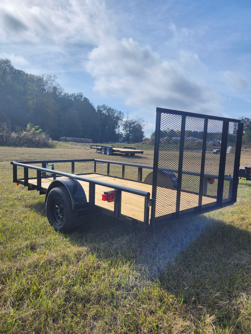 New 2025 Long Run Trailers 6'4'x12', Pipetop, 4' gate Utility Trailer