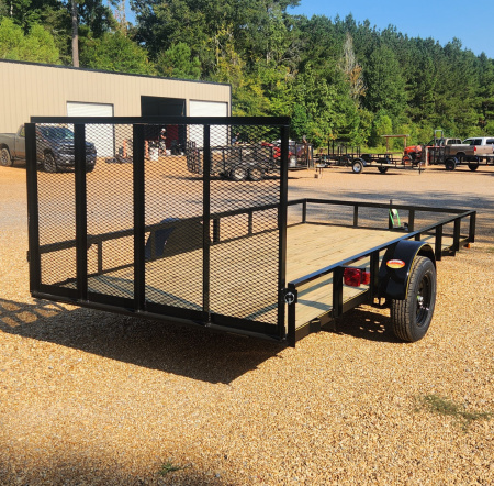 New 2025 Long Run Trailers 7'x14', Single-Axel, 4' Gate Utility Trailer