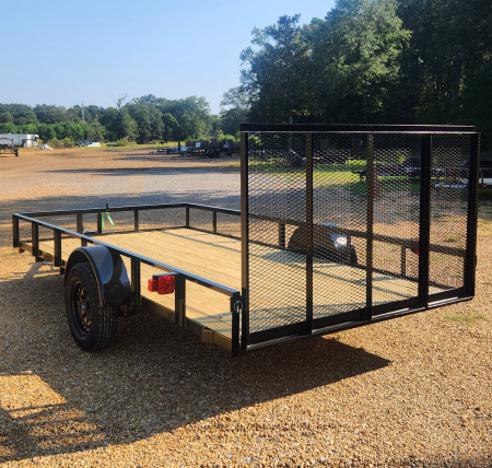 New 2025 Long Run Trailers 7'x14', Single-Axel, 4' Gate Utility Trailer