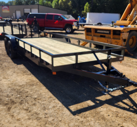 New 2025 Long Run Trailers 7'x22' Gate Dovetail 10k Utility Trailer